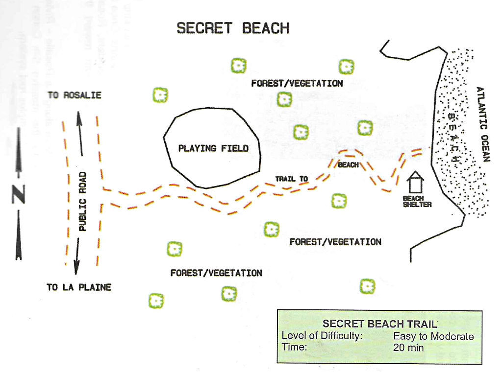 3.Secret Beach - map